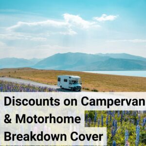Discounts on Breakdown cover for Campervans and Motorhomes